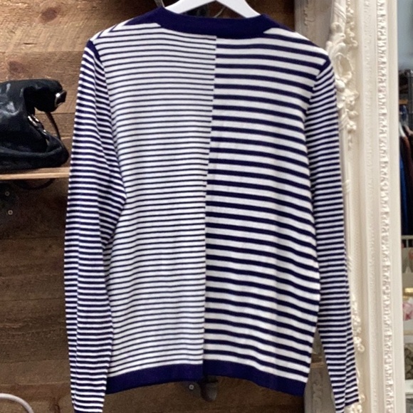 J McLaughlin Cluny Stripe Sweater Size XL - Picture 5 of 6